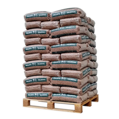 Pellets de Valboval – Paleta de 65 bolsas x 15 kg