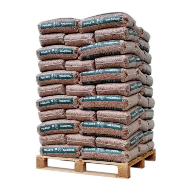 Pellets de Valboval – Paleta de 65 bolsas x 15 kg