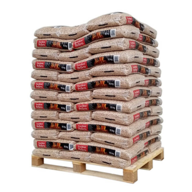 Pellet Excellent Pellets – Palet de 65 bolsas de 15 kg