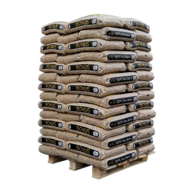 Pellet Bonus – Paleta de 70 bolsas de 15 kg