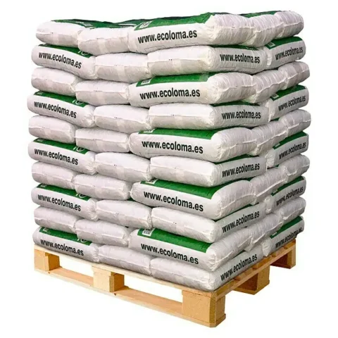 Pellets de madera Ecoloma a Palet