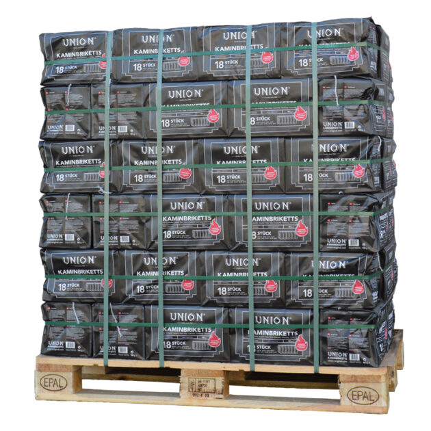 Briquetas de madera Nestro de roble de palet (960Kg)Briquetas de madera de ruf mixtas + briquetas de lignito de palet (930Kg) Briquetas de lignito de palet pack (960Kg)