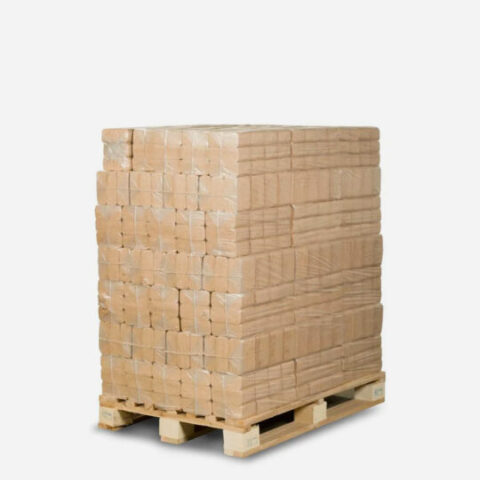Palet – Briquetas de madera de abedul RUF