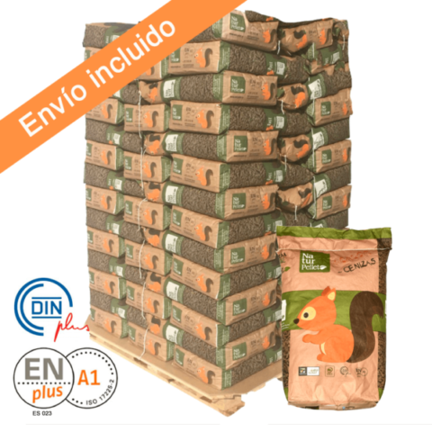 Naturpellet – 70 bolsitas de pellets