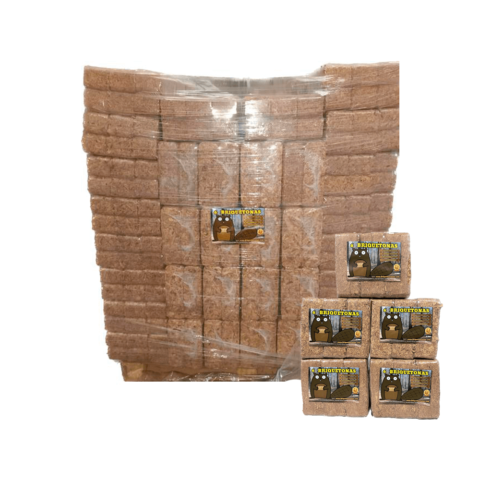 Briquetas castor – 128 paquetes (1150kg aprox.)