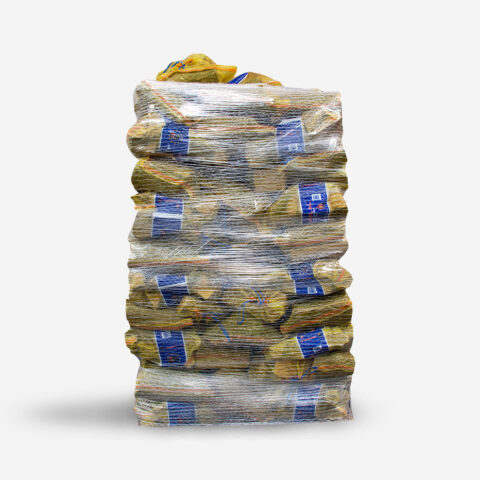 Palet de 84 sacos de leña de encina de 10 kg