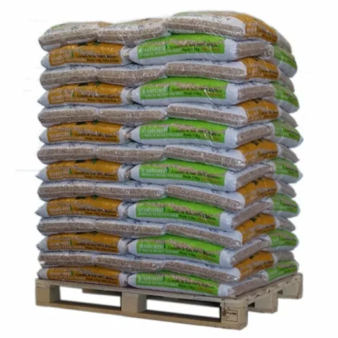 PELLET STARFOREST - PALLET DE 70 BOLSAS DE 15 KG