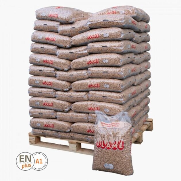 PELLET FLAME (PALET DE 72 SACOS DE 15KG)